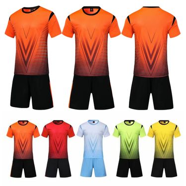 2019 Football Jersey Set For Men's Sports, Training Team Uniform, Light Board Jersey, Children's And Adult Competition_voghion.com