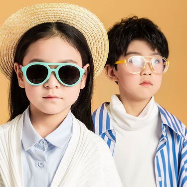 New Polarized Sunscreen Sunglasses For Boys And Girls, UV Resistant Sunglasses, Fashionable Children's Glasses_voghion.com
