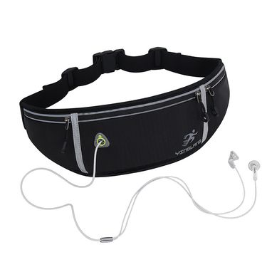 Sports phone outdoor fitness elastic waistband close fitting ultra-thin running bag, water bottle waist bag_voghion.com