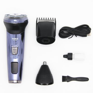 Flying Man 6588, the same men's electric shaver, nose hair clipper, three in one portable charging model_voghion.com