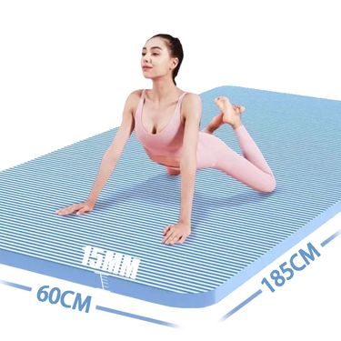 60CM NBR Yoga Mat Anti Slip Fitness Pilates Mat High-density Odorless Sports Gymnastics Mat Gym Homepage_viptrois.com