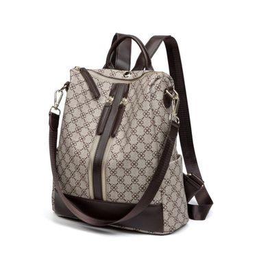 New Women's 2024 Casual Easy to Wear Fashion Backpack Printed Simple Handheld One Shoulder Dual purpose Travel Bag_voghion.com