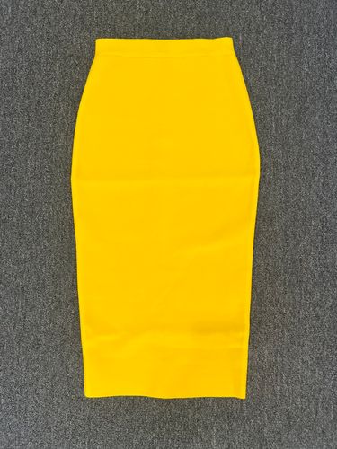 hot selling 13Colors 78CM Stretchable Bandage Skirt Women Elegant High Waist Midi Calf Long Pencil Skirts Office Ladies Formal Party_voghion.com