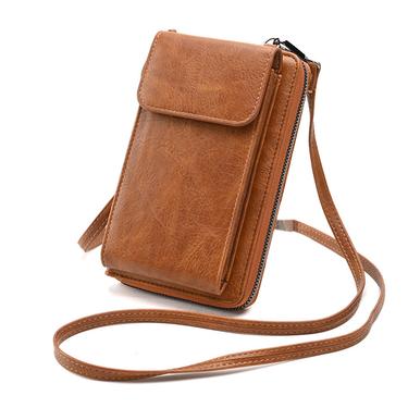 Cell Phone Bag Women's Purse Single Shoulder Crossbody Bag Multi-function Phone Bag_voghion.com