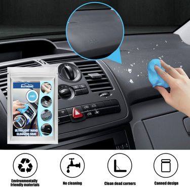 Car cleaning mud Car interior gap cleaning outlet dust multi-function cleaning mud_voghion.com
