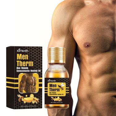 Male breast shaping care liquid enhances the contour, firmness, and luster of the chest. Male breast shaping care liquid_voghion.com