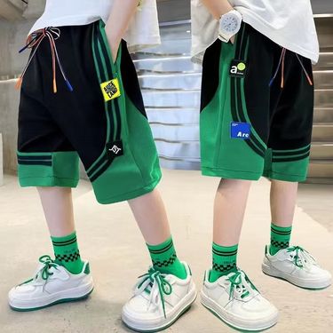 Kid's Clothing Fashion summer shorts pants ordinary casual pants children's clothing lazy new men and women unisex ins all-match_voghion.com