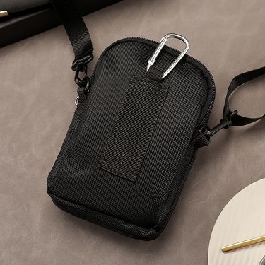 Multifunctional Phone Men's Belt Waist Outdoor Casual Oxford Cloth Sports Mini Small Coin Shoulder Bag_voghion.com