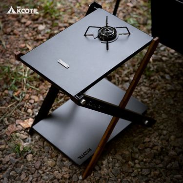 Blackened IGT Spider Stove SWS0.5 Board Adaptation Modular Outdoor Camping Table 1 Unit Aluminum Alloy Plate_voghion.com