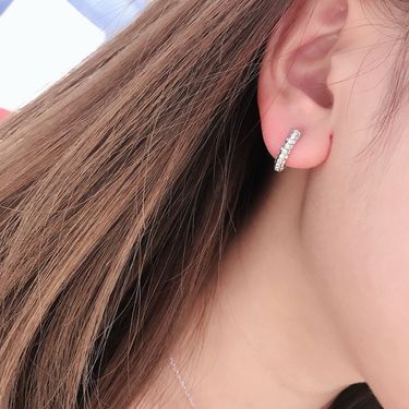 Hoop Full Dia For Women Elements Crystal Earrings_voghion.com