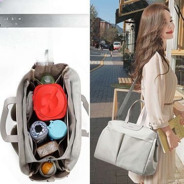 Fashionable Multifunctional Handheld Shoulder Straddle Insulated Box, Waiting For Delivery Of Milk Powder_voghion.com