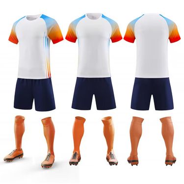Men's Clothing short-sleeved football uniform suit children's adult student competition cross-border sports new jersey summer_mkmklike.com