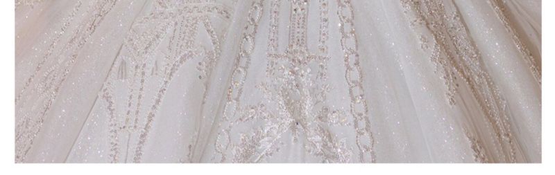 Women's Clothing New Style Bride Petite Main Yarn High Quality Texture Heavy Work_voghion.com