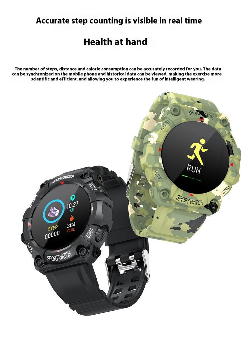 Space Man New Round Smart Large Color Screen For Primary And Secondary School Students Sports Step Counting Bluetooth_voghion.com