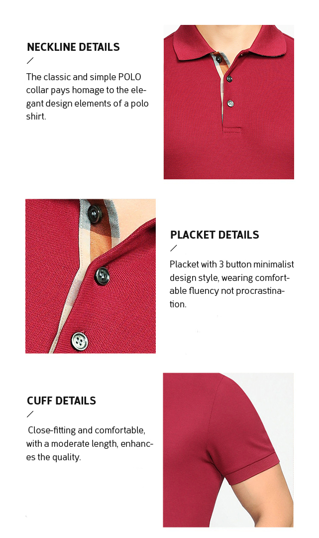 Mikroelastisches All-Match-Einfaches, sauberes Herren-Kurzarm-T-Shirt, Herren-T-Shirt, Poloshirt_voghion.com