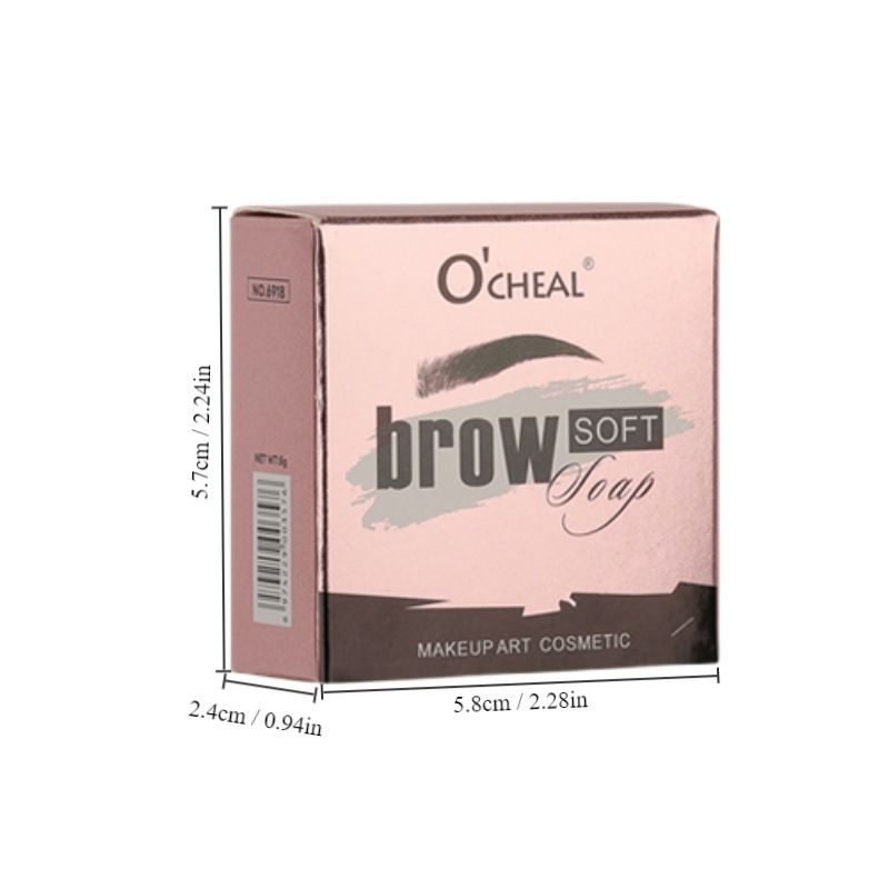 Crème pour sourcils OCHEAL Wild 8 g, liquide naturel, transparent, incolore, gel modelant, savon pour sourcils, gel pour sourcils, artefact naturel pour sourcils sauvages_voghion.com