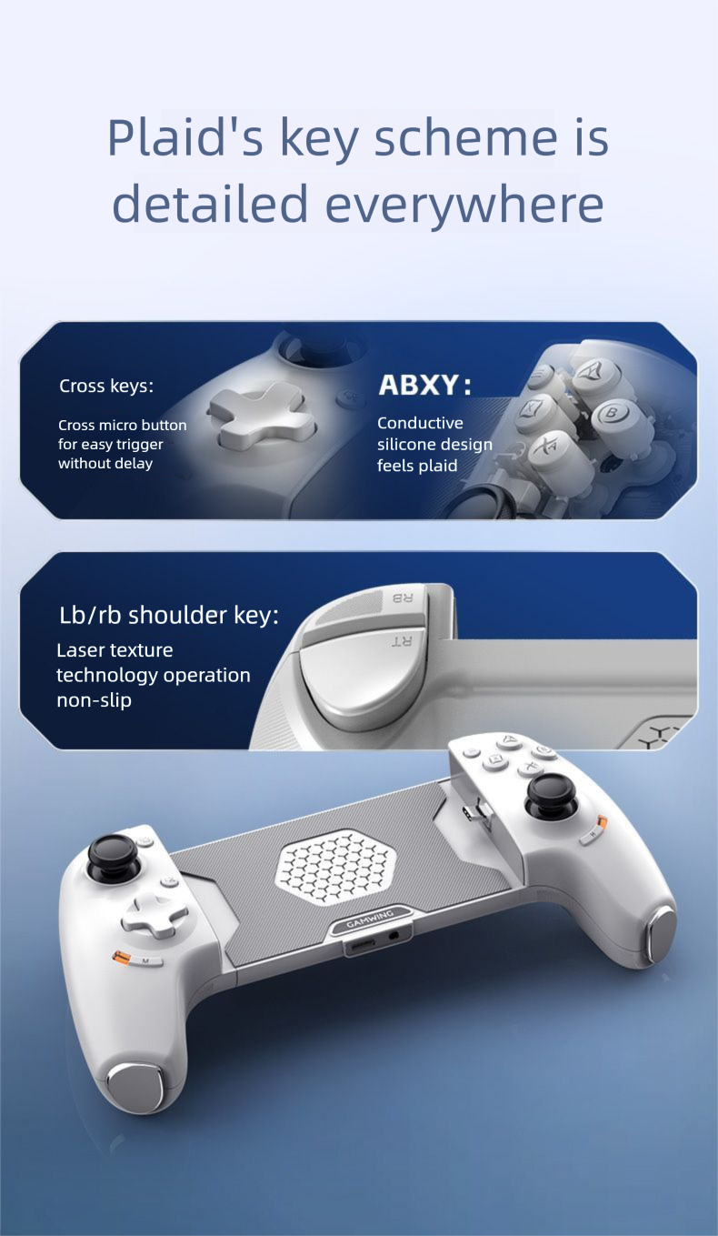 Jiaying Aoheng Max Stretch Game Controller Streaming BLADE Sword Star PC Computer Bluetooth Android Phone_voghion.com