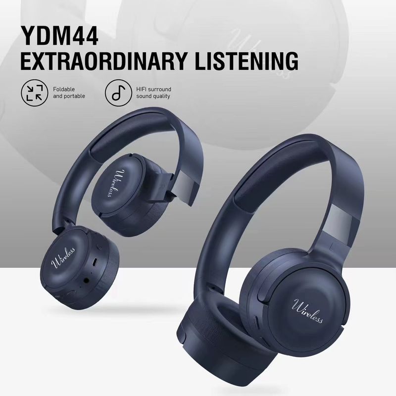 Over-Ear Bluetooth Earphones True Wireless Noise Cancelling HiFi High-Quality Sound With Mic For Calls And Music Deep_voghion.com