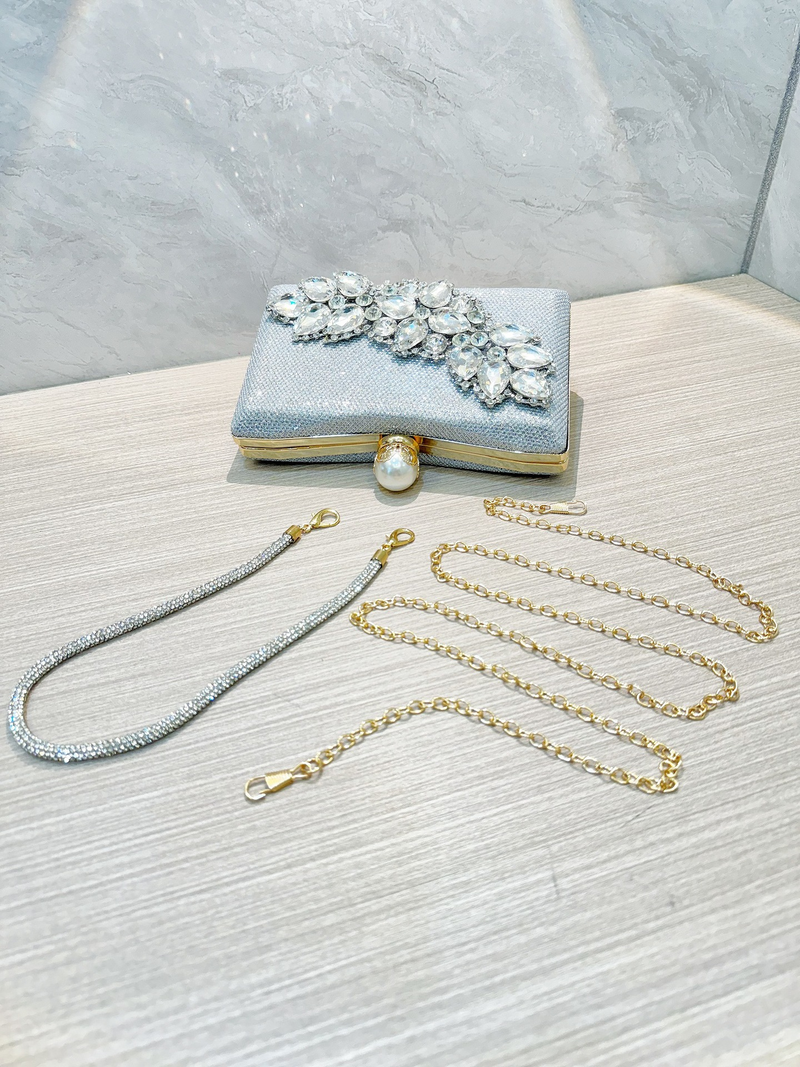 Sac à main en verre et diamant pour robe KTV de célébrité de mariage, sac de soirée et de Banquet, nouvelle collection_voghion.com