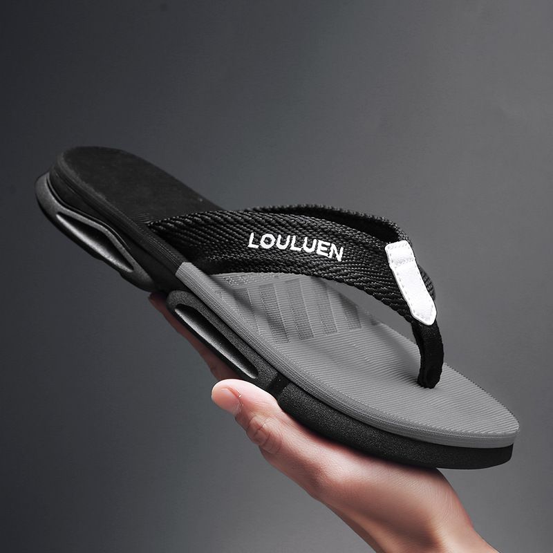 Sandali estivi a spina di pesce con suola spessa Lu Lu'an per uomo, pantofole antiscivolo, nuove scarpe da spiaggia alla moda per esterni_voghion.com