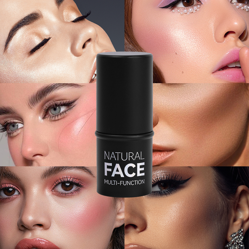 6-Farben-Flash-Flüssigkeitspuder-Rouge, wasserfester Gesichtskonturstift, Bronzer, Highlight-Stift, Gesichts- und Körper-Make-up, c_voghion.com