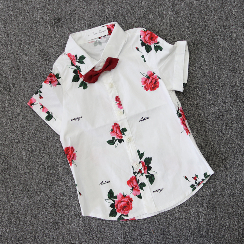Vêtements pour enfants, hauts d'été en coton à manches courtes pour garçons, shorts tendance pour enfants, costumes deux pièces, commerce extérieur, vente en gros de vêtements pour enfants_voghion.com