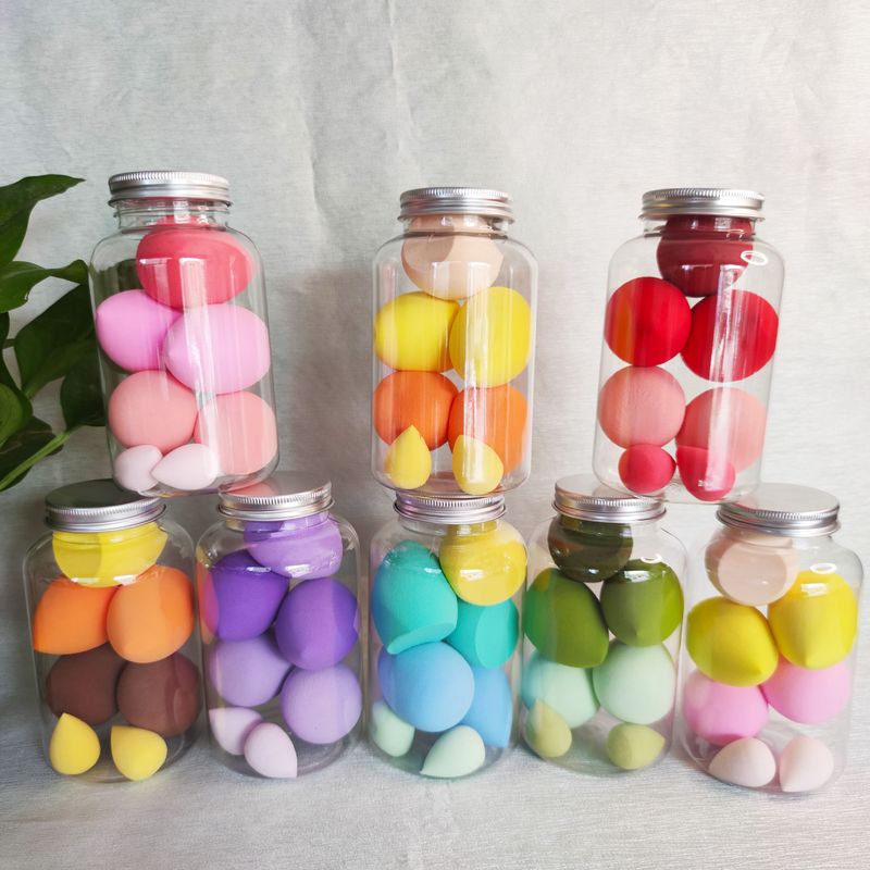 Cotton Pads 7 Pack Beauty Eggs Do Not Absorb Powder, Super Soft, Dry And Wet Dual Use Internet Celebrity Makeup Eggs, Mini Sponge Makeup Puff_voghion.com