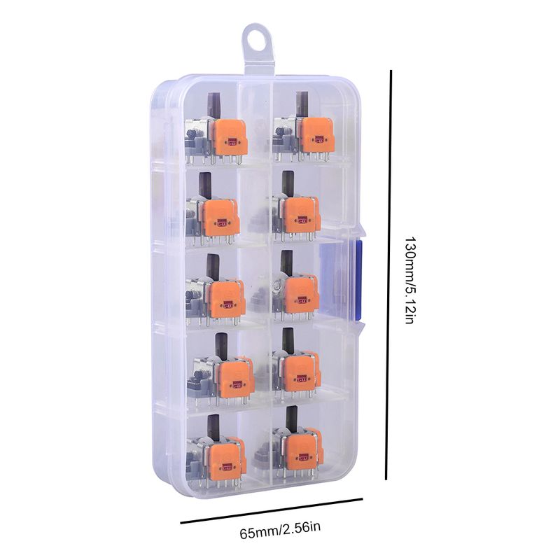 10 STÜCKE Elektromagnetische Hohe Präzision Kein Driften Hall-Effekt Thumb-Sticks Joystick Rocker Modul Für PS4/PS5/Xbox_voghion.com