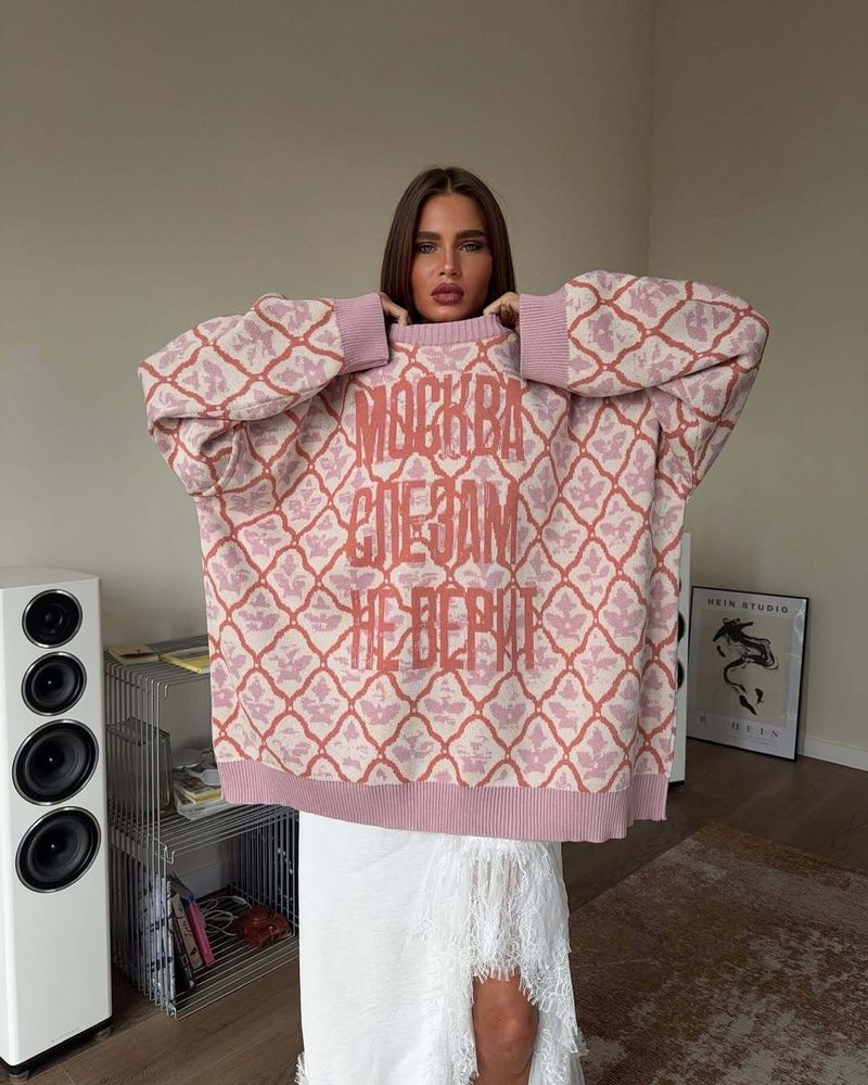 Women’s Oversized Pullover Sweater – Cozy Lazy Style, Soft & Breathable, Casual Long Sleeve_voghion.com