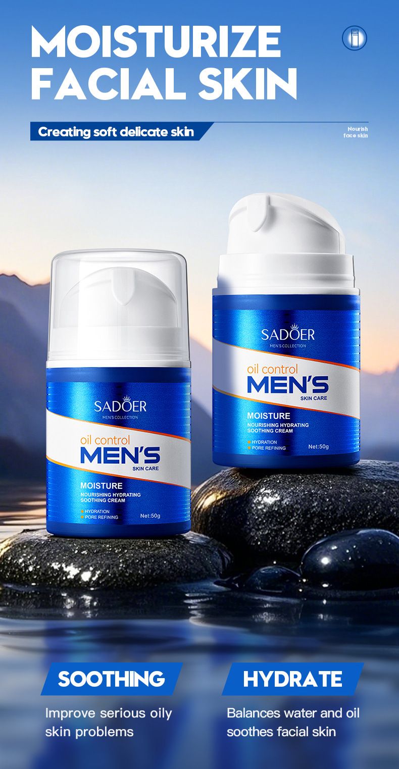 Men's Hydrating Moisturizing Face Cream_voghion.com
