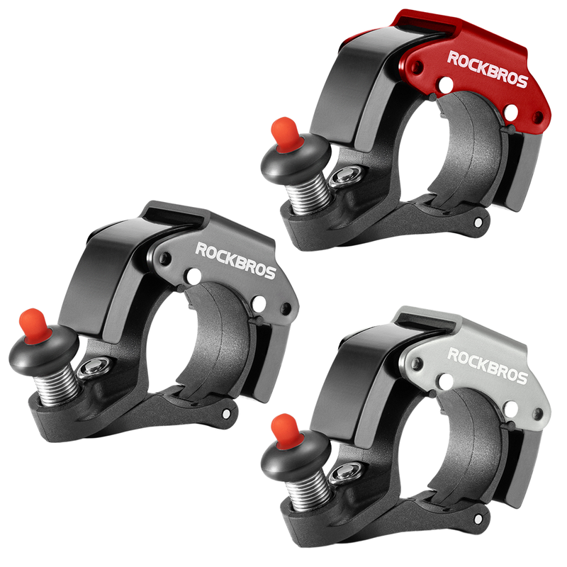 ROCKBROS Set di 2 campanelli per bicicletta piccoli, 100 DB, 3 colori_voghion.com