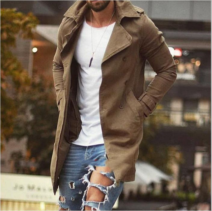 2024 Frühlingsmantel Mittellang bis lang Slim Fit Große Wind Herren Freizeitjacke_voghion.com