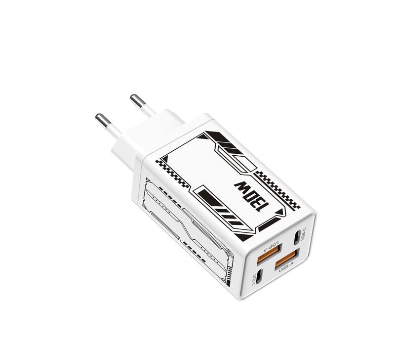 Cross-Border Multi-Port USB + Dual Type-C kompatibel mit Huawei-Telefonen Mecha-Ladegerät_voghion.com
