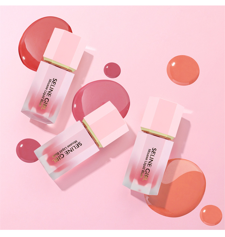 Monochromatesch Multi Blush, luxuriéis cremeg a vermëschbar Faarf, fir Aen, Lëpsen a Wangen_voghion.com