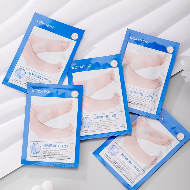KORMESIC Hydrogel Heel Patches 1 Pc 7g/pair Hydrating Moisturizing Foot Mask_voghion.com