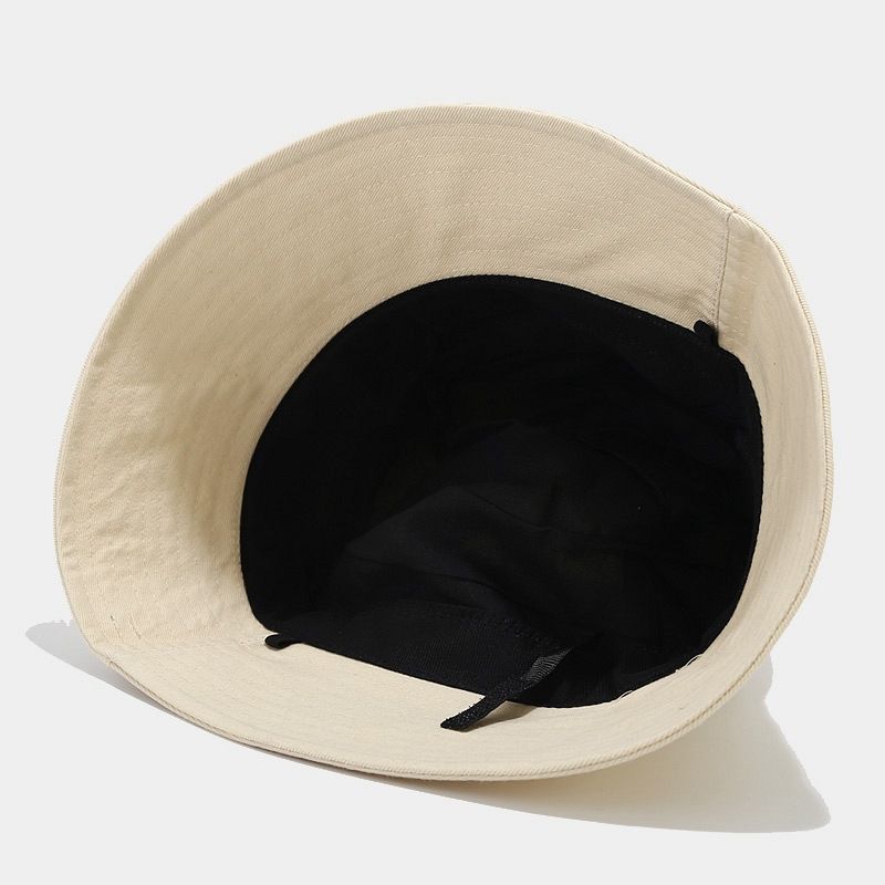 Ženski spomladanski in poletni enobarvni vsestranski sončni klobuk za pare, literarni majhen svež klobuk za umivalnik_voghion.com