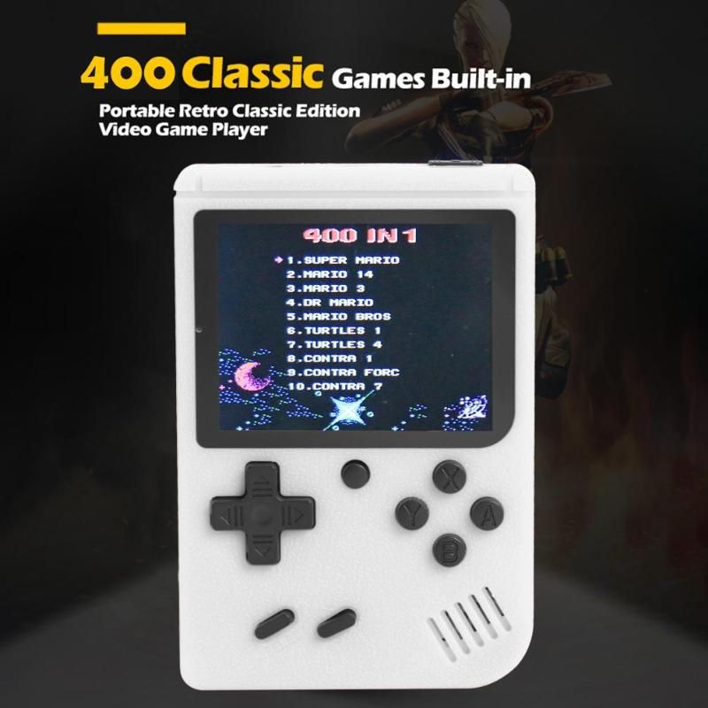 Console video portatile Sup con 400 giochi classici retrò integrati, schermo da 3,0 pollici, lettore di gioco portatile Hine per giochi FC_voghion.com