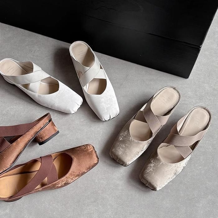 Nouvelles pantoufles polyvalentes 2025, sandales à talons hauts, chaussures d'été pour jeunes femmes de style chinois_voghion.com