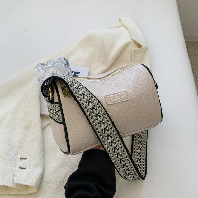 Borsa a tracolla versatile di alta qualità, casual e di alta qualità, con tracolla larga, per donne, nuova nicchia, alla moda e semplice, 2025_voghion.com