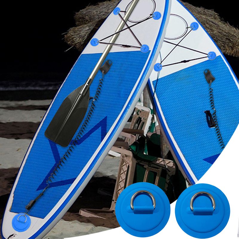 4Pcs Kayak D type buckle SUP paddle board rope fixed buckle glue_voghion.com