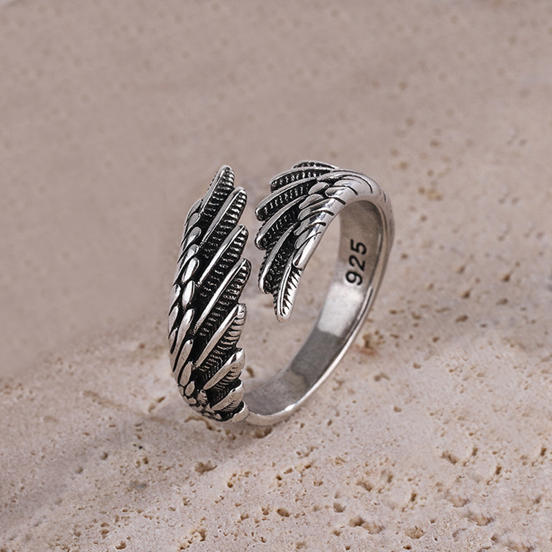 Timbro VENUS Anelli Moda Hip Hop Vintage Coppie Creative Ali Design Thai Sier Party Punk Gioielli Birt_voghion.com