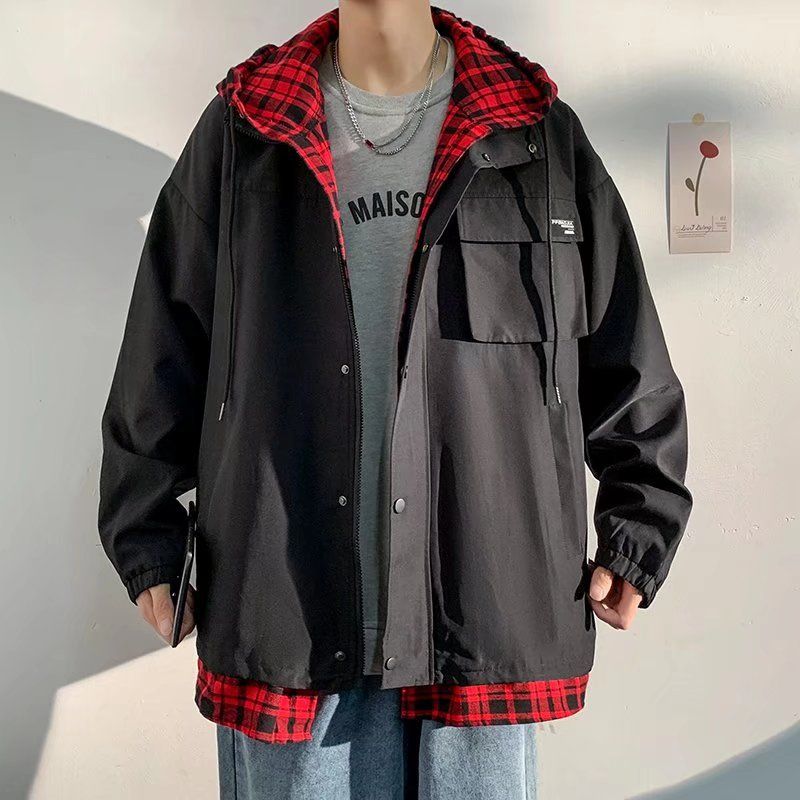 New workwear jacket for men, autumn and winter trendy brand casual men's jacket jacket_voghion.com