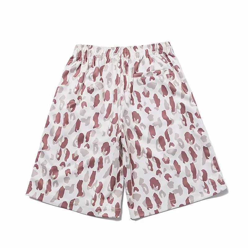 Men's Butterfly Embroidery AWGE Men Women Side Stripe Digital Print Needles Shorts Slightly Oversize Breeches T221129_voghion.com