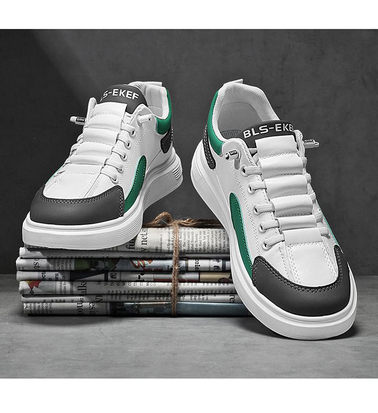 Lage sneakers voor heren met kleurblokkering - Ademende en lichtgewicht instappers voor dagelijks gebruik en buitenactiviteiten_voghion.com