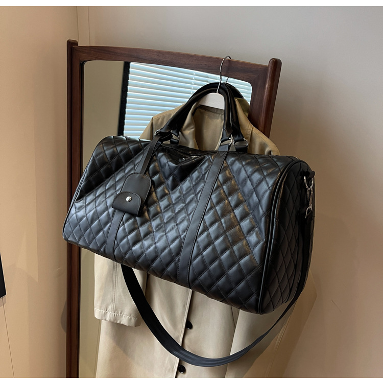 Ny forretningsrejsetaske til mænd med stor kapacitet til at forbedre udseendet, bagagetaske til opbevaring, shopping, sport og fitness til kvinder_voghion.com