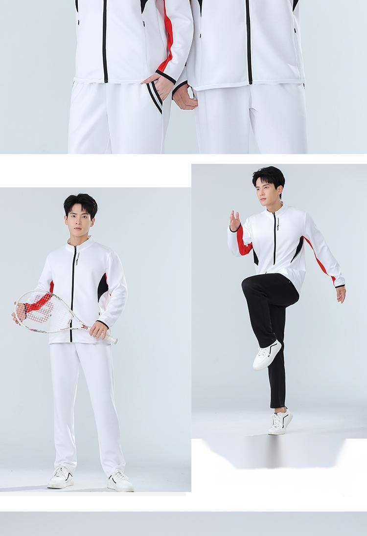 Herbst/Winter Badminton-Trainingsset für Damen und Herren, Performance-Sportbekleidung, lange Hose, Arbeitskleidung_voghion.com