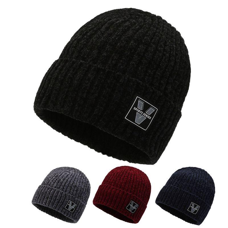 Winter Cycling 2023 Velvet Woolen Windproof Warmth Men's And Women's Outdoor Knitted Hat Skiing_voghion.com