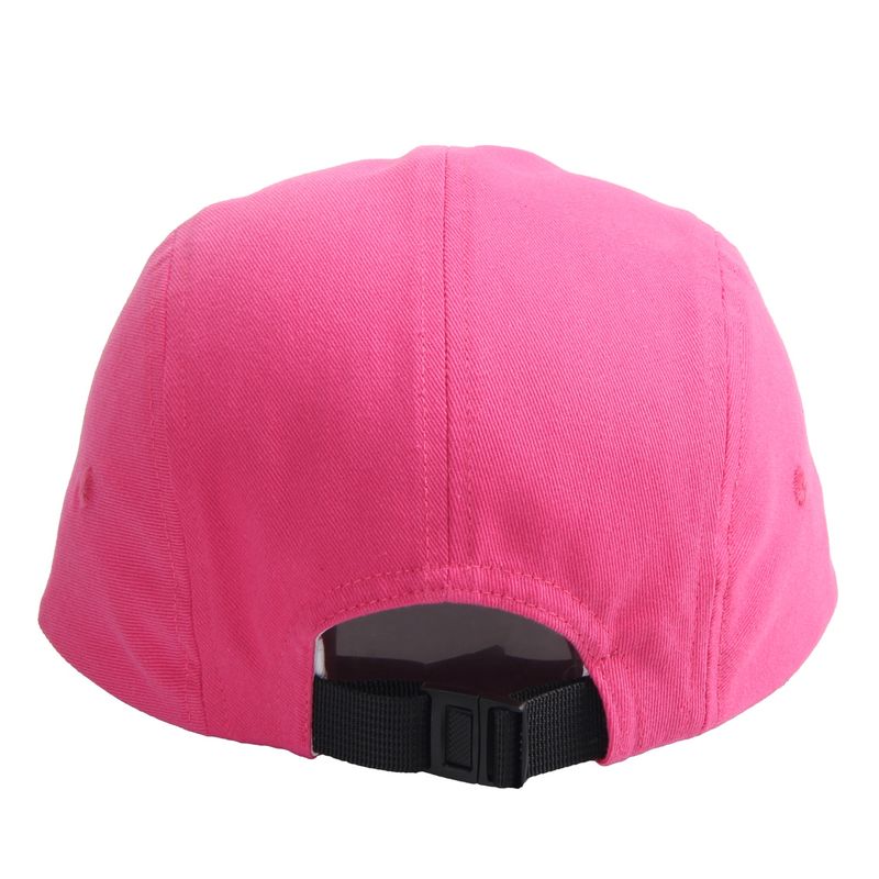 DongKing 5 Panel Cap Running Hat Flat Bill Washed Cotton Camping Solid Soft Low Crown Classic Hats for Men Women_voghion.com