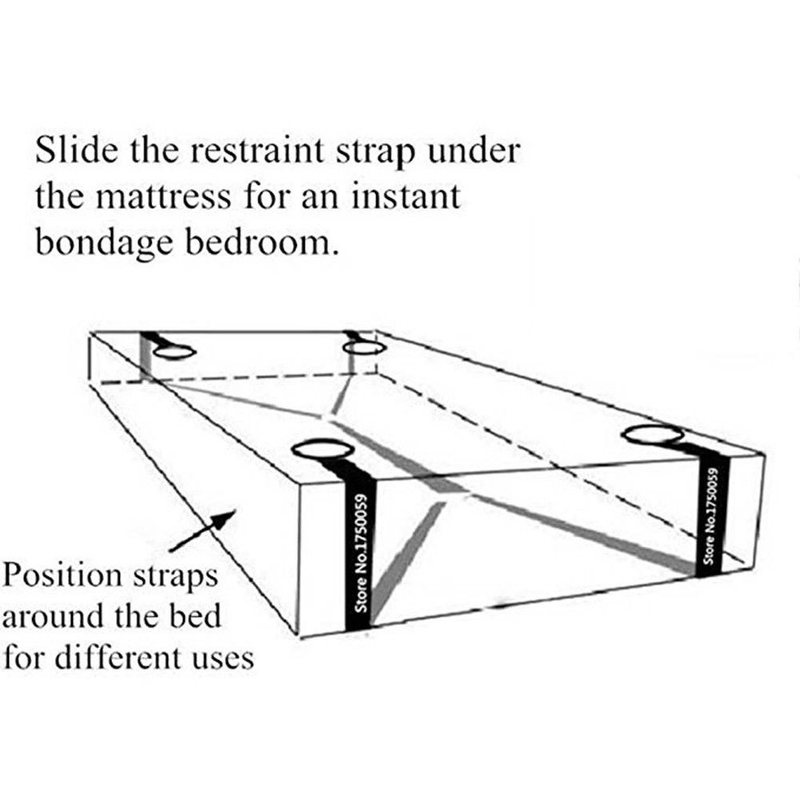 Til Legetøj Bdsm Kvinde Erotisk Bondage Seng Spil BDSM Sex Bondage Sæt Kvinder Håndjern Ankeljern Fastholdelsesanordninger Se 2025_voghion.com