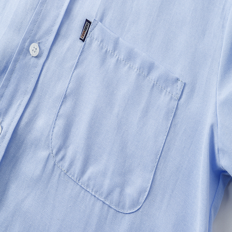 Nuova camicia a maniche lunghe Oxford Spinning Edizione coreana Non stirabile Slim Fit Tinta unita Abbigliamento casual da uomo per il centro_voghion.com